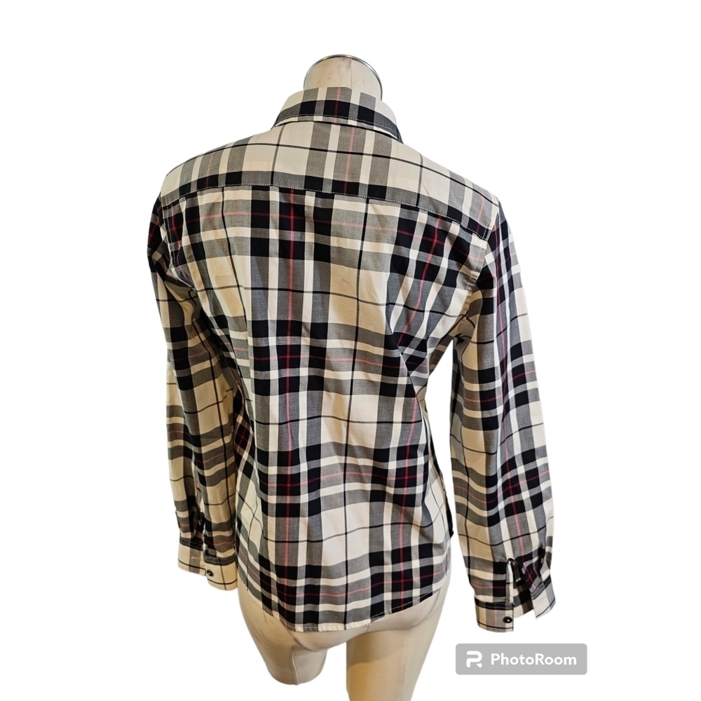 Foxcroft Size 10p Wrinkle Free Button Down Shirt … - image 4